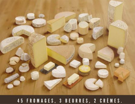 Plateau de fromages festifs (6/8 personnes jusqu'à 10) - Terres Fromagères